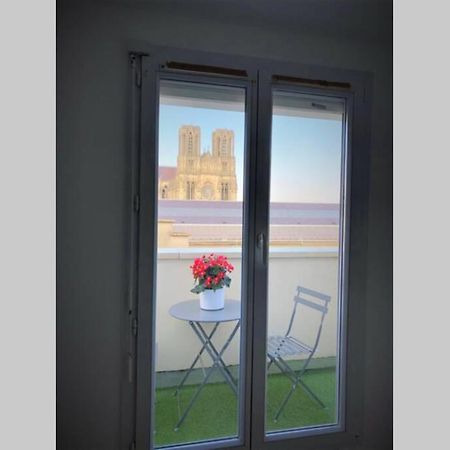 Hypercentre Grand Balcon Vue Cathedrale Apartment Reims Luaran gambar
